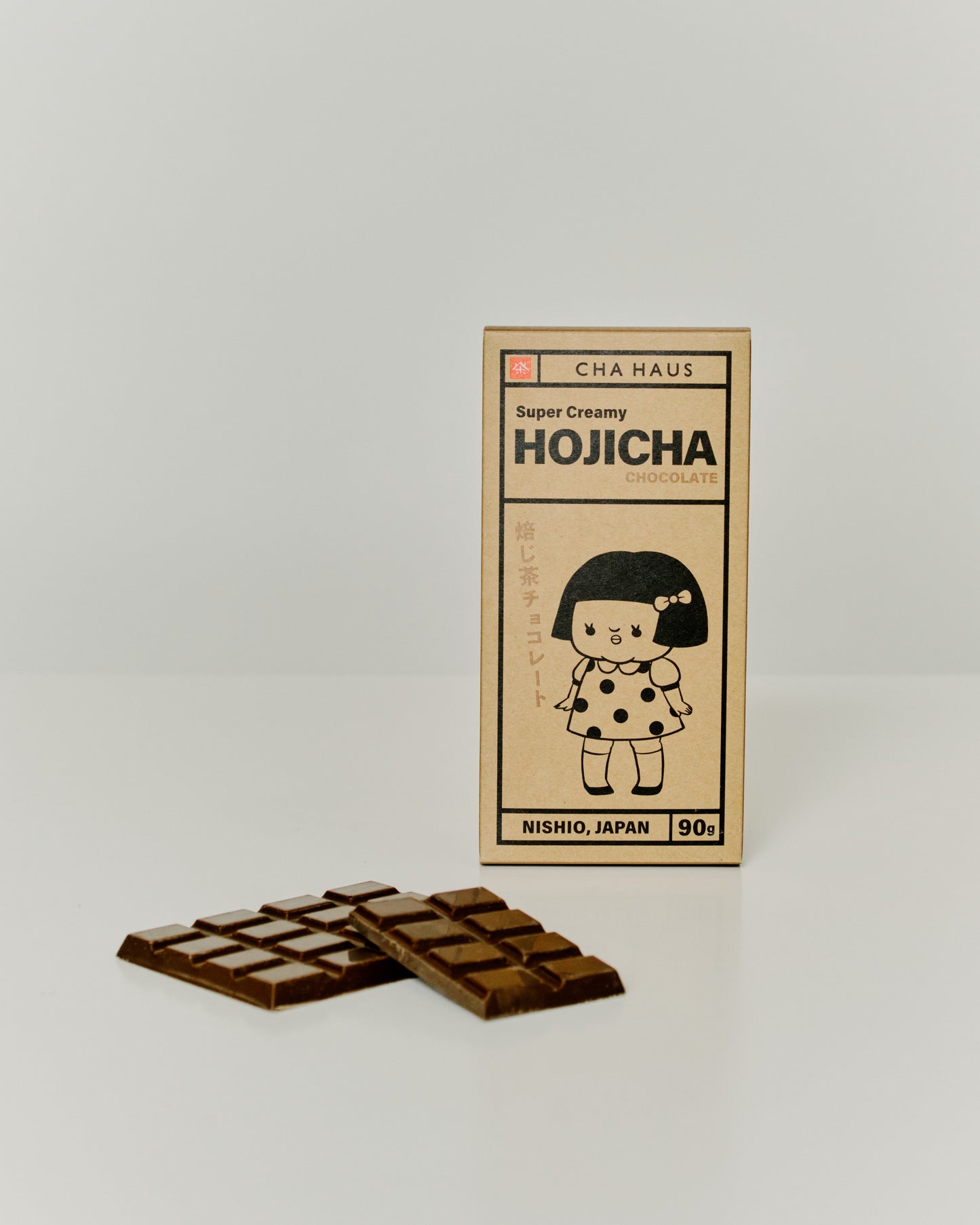 CHA HAUS - Hojicha Chocolate | ほうじ茶チョコレート 90g
