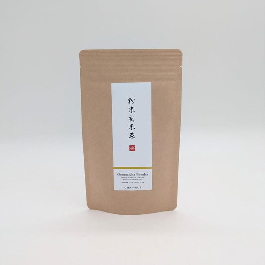 CHA HAUS - Genmaicha Powder 50g | 玄米茶パウダー | Uji, Kyoto 50g
