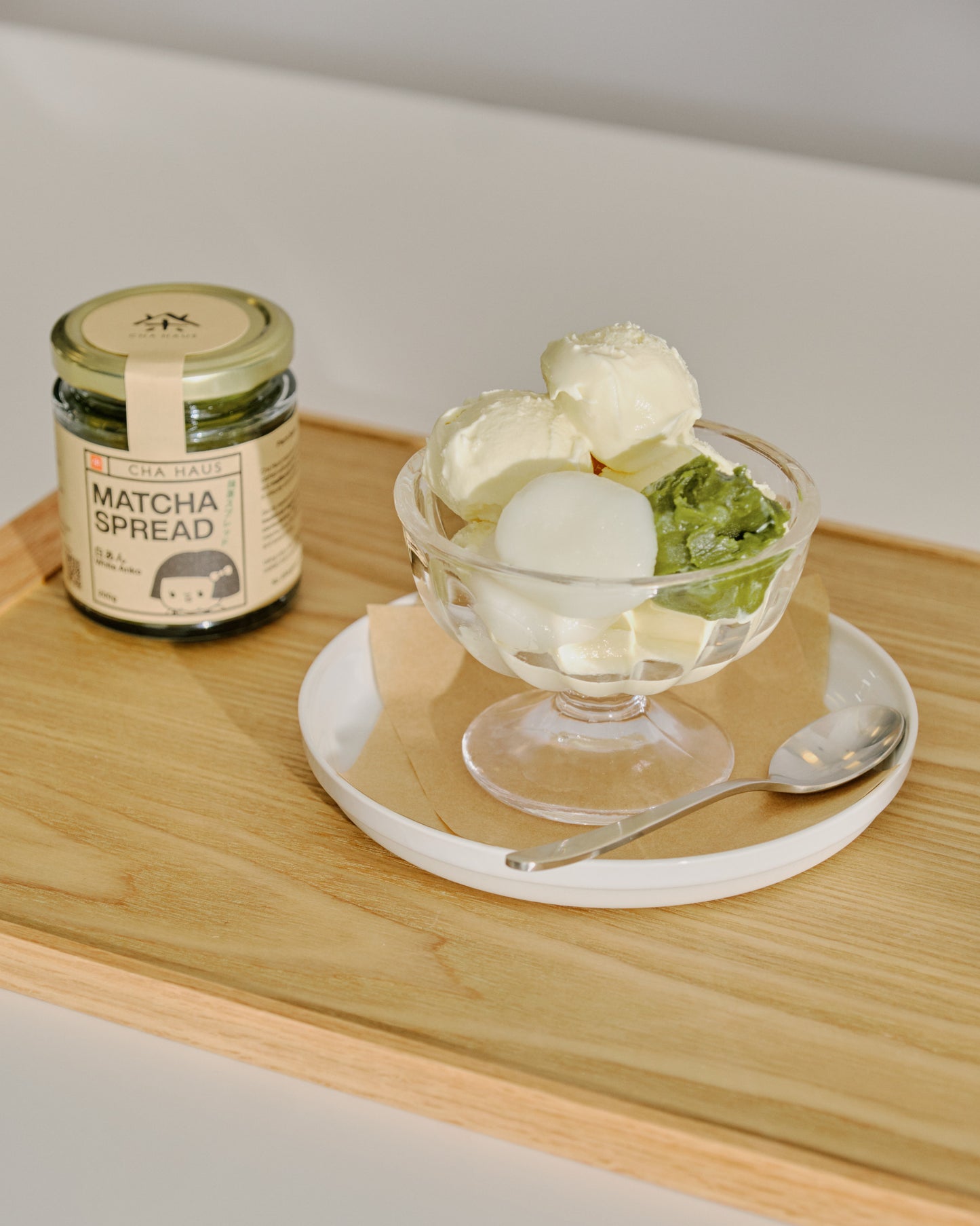 CHA HAUS - Matcha Spread | Japanese Matcha & Shiro-an | 抹茶スプレッド 200g 200g
