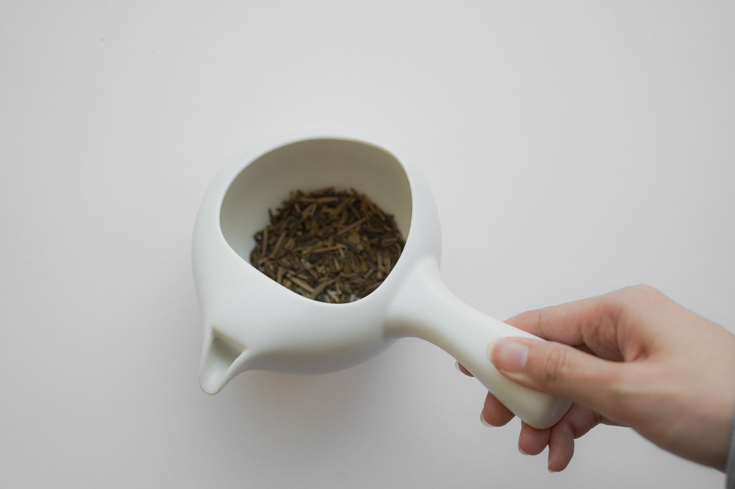 Chamiru - Kyusu Tea Pot White | 急須 | 白 350ml