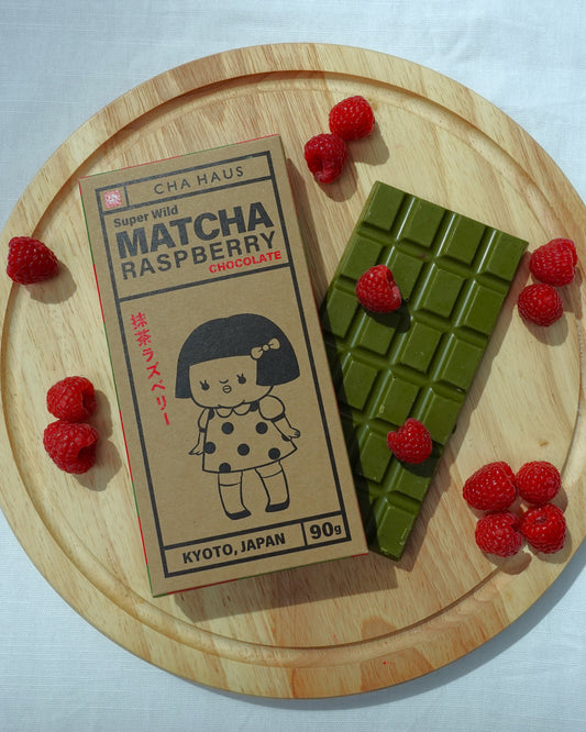 CHA HAUS - Matcha Raspberry Chocolate  | 抹茶ラズベリーチョコレート 90g